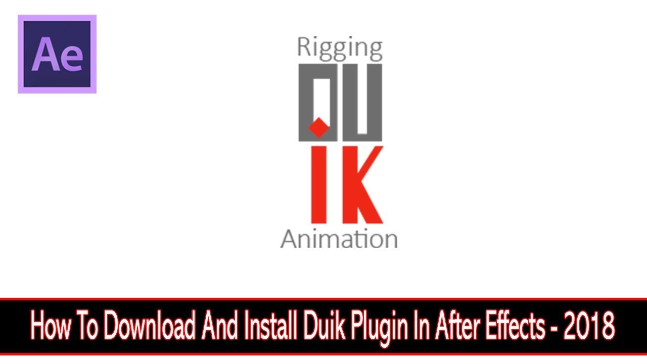 How To Download Duik After Effects Mac